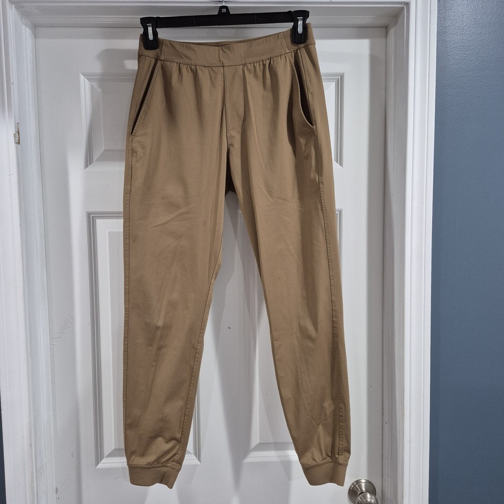 Rhone‎ Pants Mens Small Camel Brown Commuter Jogger Pull On Performance Office
